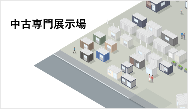 中古専門展示場