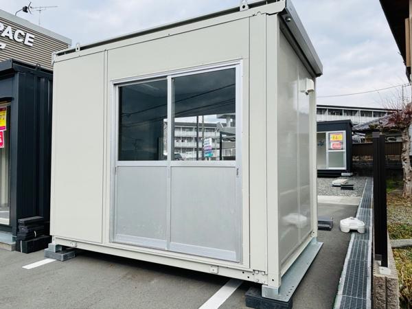 静岡県富士宮店/展示場の中古ユニットハウス・プレハブ・コンテナハウスCT-32J(2.16坪)の本体の外観