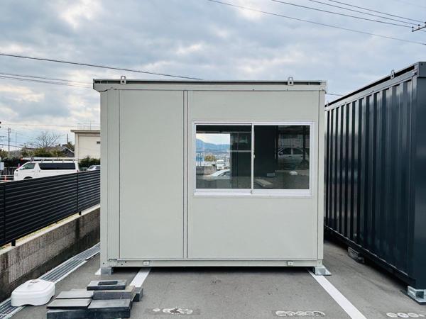 静岡県富士宮店/展示場の中古ユニットハウス・プレハブ・コンテナハウスCT-32J(2.16坪)の本体の外観