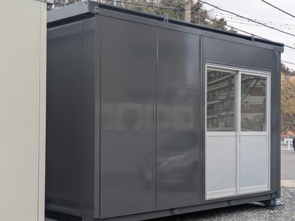 栃木県宇都宮戸祭店/展示場の中古ユニットハウス・プレハブ・コンテナハウスCT-41J(2.83坪)の本体の外観
