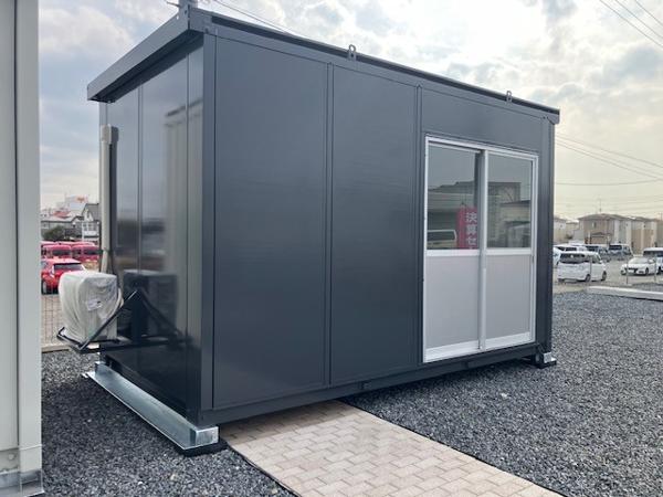 千葉県市原店/展示場の中古ユニットハウス・プレハブ・コンテナハウスCT-41J(2.83坪)の本体の外観