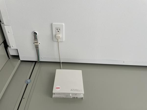 埼玉県草加店/展示場の中古ユニットハウス・プレハブ・コンテナハウスCT-32J(2.16坪)の各設備の換気扇