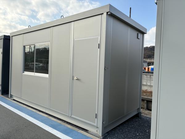 岡山県東岡山店/展示場の新棟ユニットハウス・プレハブ・コンテナハウス47MSL(3.02坪)の本体の外観