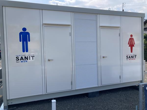 静岡県島田店/展示場の新棟ユニットハウス・プレハブ・コンテナハウスサニット