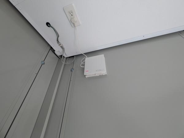 愛媛県松山出張所/総合展示場の中古ユニットハウス・プレハブ・コンテナハウスCT-32J(2.16坪)の各設備の換気扇