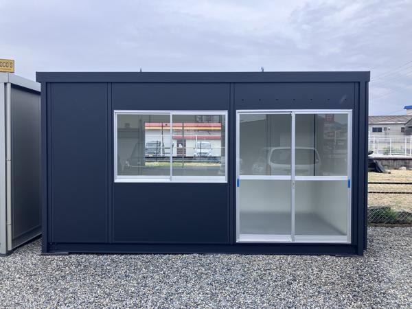広島県広島八木店/展示場の新棟ユニットハウス・プレハブ・コンテナハウス47MSL(3.02坪)の本体の外観