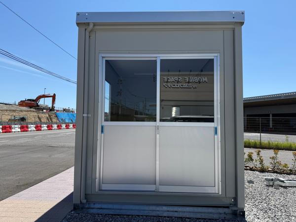滋賀県栗東店/展示場の中古ユニットハウス・プレハブ・コンテナハウスCT-32J(2.16坪)の本体の外観