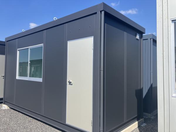鹿児島県鹿屋店/展示場の新棟ユニットハウス・プレハブ・コンテナハウス47MSL(3.02坪)の本体の外観