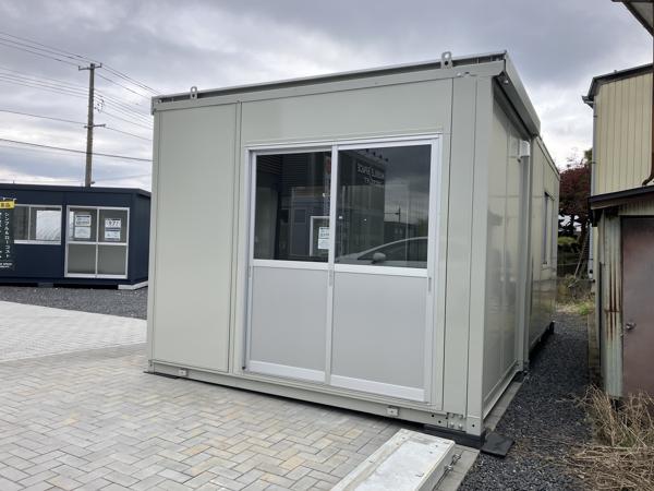 山形県山形出張所/総合展示場の中古ユニットハウス・プレハブ・コンテナハウスCT-32J(2.16坪)の本体の外観