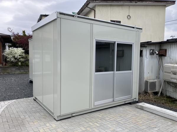 山形県山形出張所/総合展示場の中古ユニットハウス・プレハブ・コンテナハウスCT-32J(2.16坪)の本体の外観