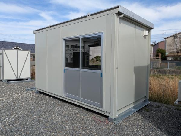 石川県七尾店/展示場の中古ユニットハウス・プレハブ・コンテナハウスCT-41J(2.83坪)の本体の外観