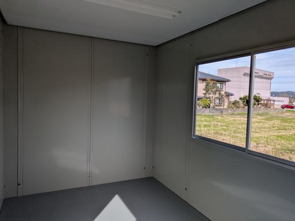 石川県七尾店/展示場の中古ユニットハウス・プレハブ・コンテナハウスCT-41J(2.83坪)の本体の内観