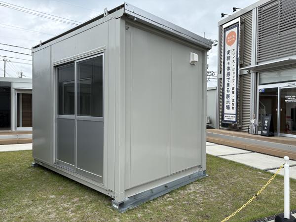 佐賀県佐賀出張所/展示場の中古ユニットハウス・プレハブ・コンテナハウスCT-32J(2.16坪)の本体の外観