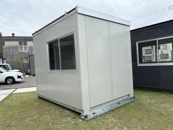 佐賀県佐賀出張所/展示場の中古ユニットハウス・プレハブ・コンテナハウスCT-32J(2.16坪)の本体の外観