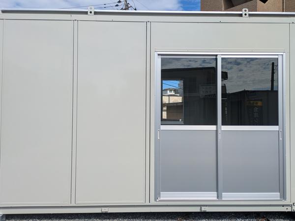 栃木県宇都宮戸祭店/展示場の中古ユニットハウス・プレハブ・コンテナハウスCT-41J(2.16坪)の本体の外観