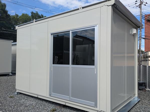 栃木県宇都宮戸祭店/展示場の中古ユニットハウス・プレハブ・コンテナハウスCT-41J(2.16坪)の本体の外観
