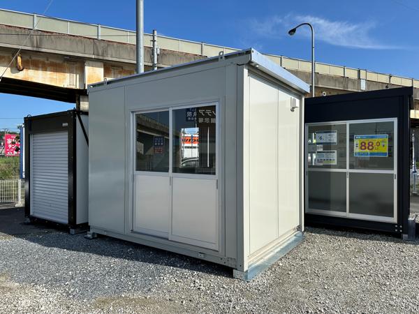 千葉県木更津店/展示場の中古ユニットハウス・プレハブ・コンテナハウスCT-32J(2.16坪)の本体の外観