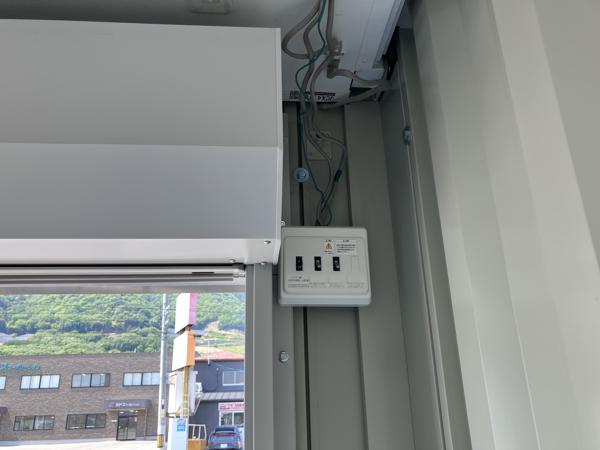 広島県広島八木店/展示場の中古ユニットハウス・プレハブ・コンテナハウスCT-32JG(2.16坪)の各設備の分電盤