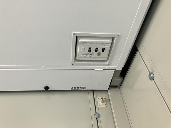 神奈川県秦野店/展示場の中古ユニットハウス・プレハブ・コンテナハウスCT-54J(7.86坪)の各設備の分電盤