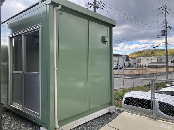 兵庫県西宮北店/展示場の中古ユニットハウス・プレハブ・コンテナハウスCT-32J(2.16坪)の本体の外観