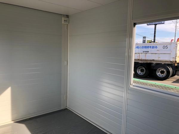 茨城県常陸大宮店/展示場の新棟ユニットハウス・プレハブ・コンテナハウス3MSD(2.40坪)の本体の内観