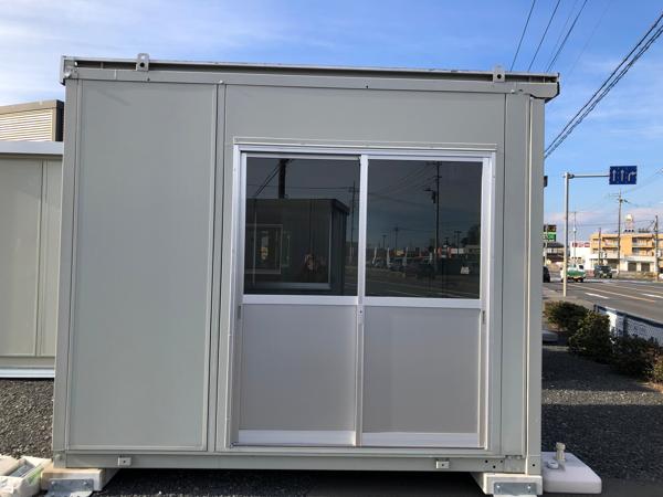 茨城県常陸大宮店/展示場の中古ユニットハウス・プレハブ・コンテナハウスCT-32J(2.16坪)の本体の外観