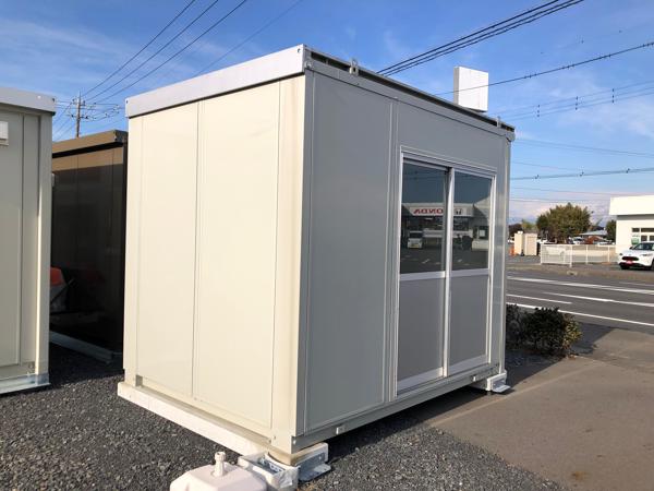 茨城県常陸大宮店/展示場の中古ユニットハウス・プレハブ・コンテナハウスCT-32J(2.16坪)の本体の外観
